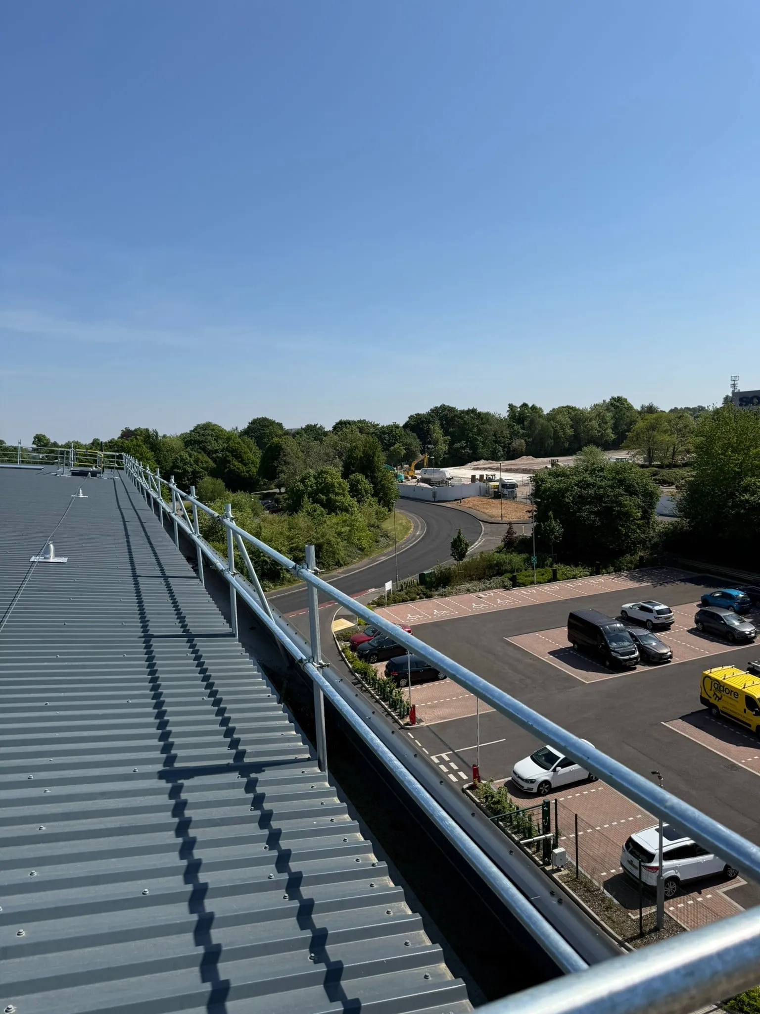 Temporary Roofing by Alpine Scaffolding