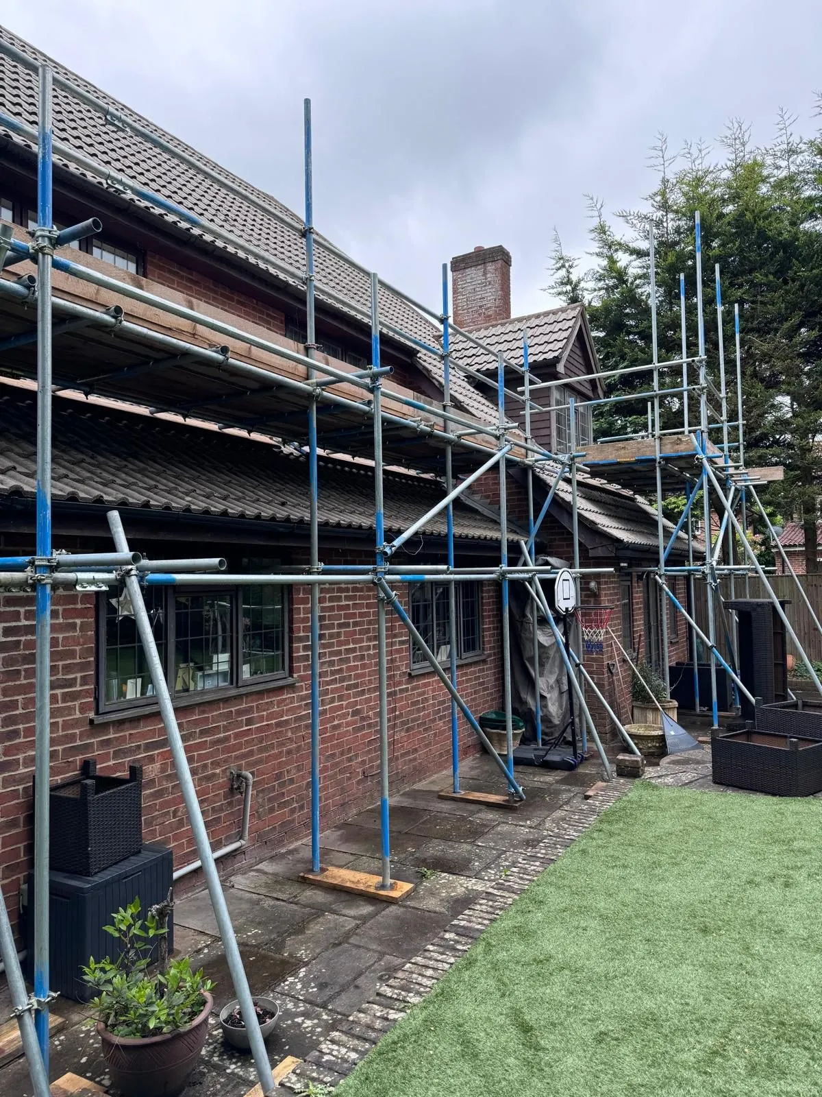 Temporary Roofing by Alpine Scaffolding